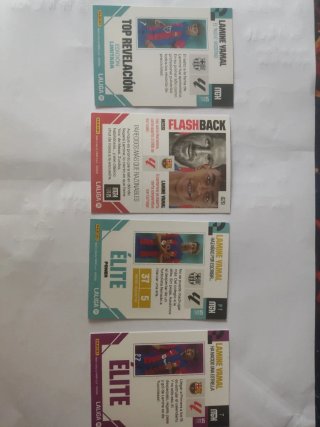 Cromos Megacracks 2024-2025 Lamine Yamal
