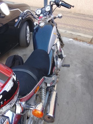 Daelim Custom 125cc ITV pegatina