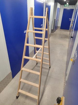 Escalera de madera 7 peldaños