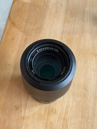 Objetivo Sony 55-210mm OSS E-mount