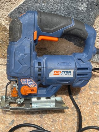 Caladora Eléctrica Azul y Negra
