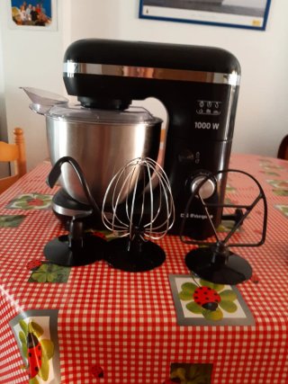 Amasadora Obergozo 1000W Negra