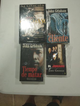 Lote de libros de John Grisham