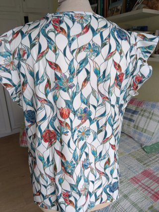 Blusa Verano Mujer Estampada Flores