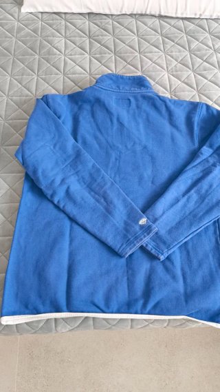 Sudadera Diamond Co. Azul Media Cremallera