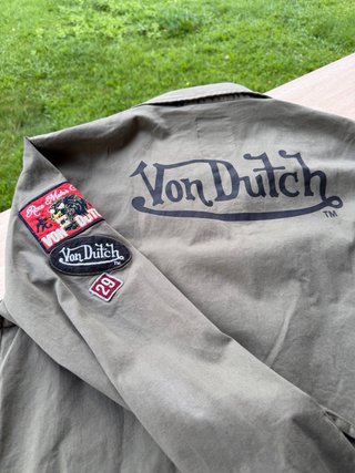 Sobrecamisa Von Dutch Talla XL Verde Militar