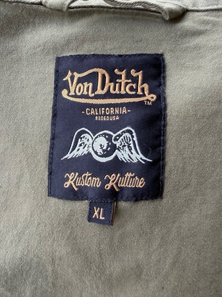 Sobrecamisa Von Dutch Talla XL Verde Militar