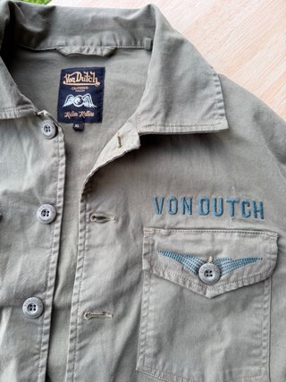 Sobrecamisa Von Dutch Talla XL Verde Militar