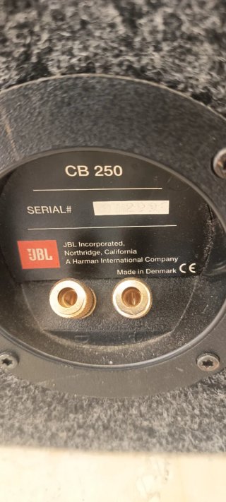 Subwoofer JBL CB 250