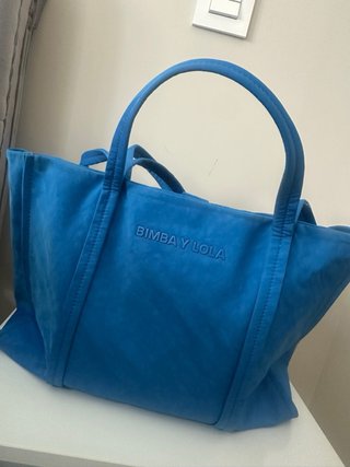 Bolso Tote Bimba y Lola Azul Original