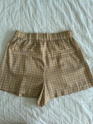 Zara Short Fluido Estampado