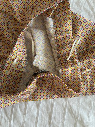 Zara Short Fluido Estampado