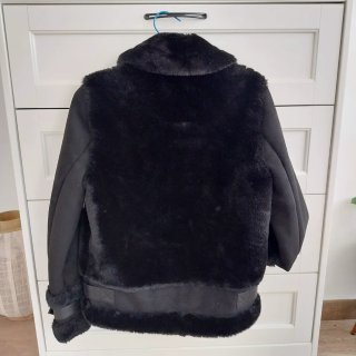 Chaqueta aviador negra mujer