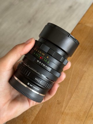 Helios 44M 58mm f/2 + Adaptador Sony E