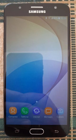 Samsung Galaxy On7 Negro + Accesorios