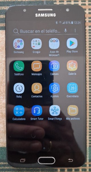 Samsung Galaxy On7 Negro + Accesorios