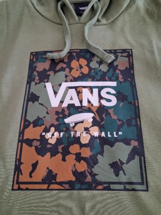 Sudadera Vans Verde Camuflaje