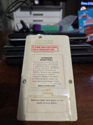 Mattel Electronics Basketball 1978 – Videogioco LC