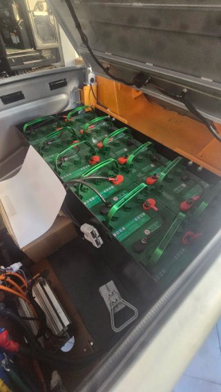 Carretilla elevadora eléctrica