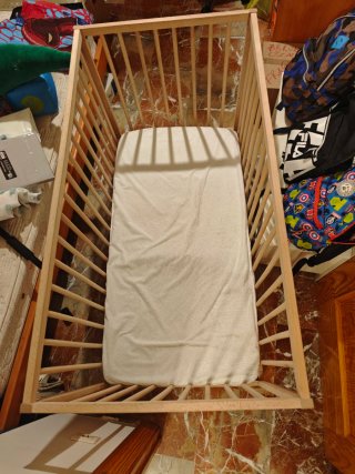 Cuna de madera IKEA