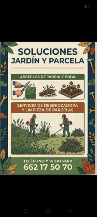 Jardineria ,desbrozar