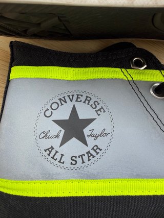 Converse Talla 45 Negras y Grises