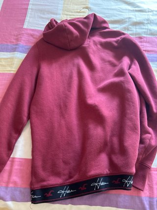 Sudadera Hollister Roja Talla M