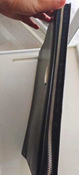 Portadocumentos auténtico Montblanc Piel Negra