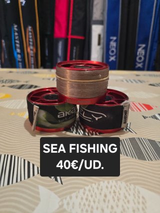 BOBINAS ALUMINIO PARA CARRETES SHIMANO