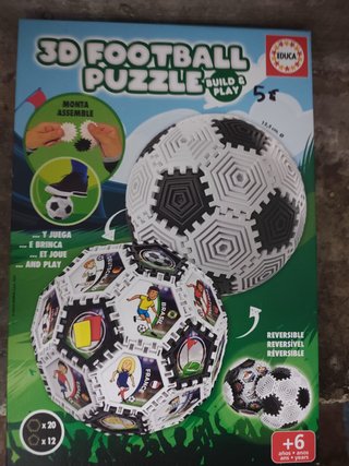 Puzzle 3D Balón de Fútbol Educa