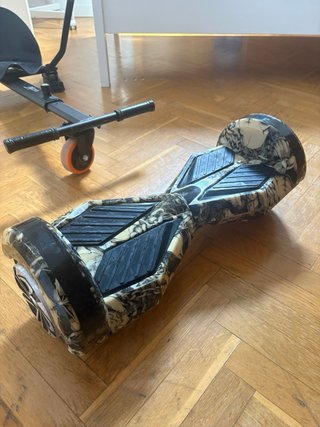 Hoverboard iwatboard con accesorio kart