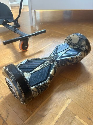 Hoverboard iwatboard con accesorio kart