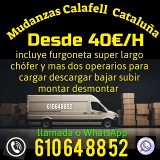 Mudanzas Calafell Cataluña