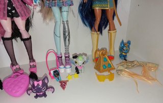 Lote 3 Muñecas Monster High G3
