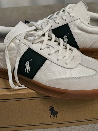 Zapatillas Polo Ralph Lauren Blancas y Verdes