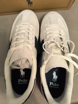 Zapatillas Polo Ralph Lauren Blancas y Verdes