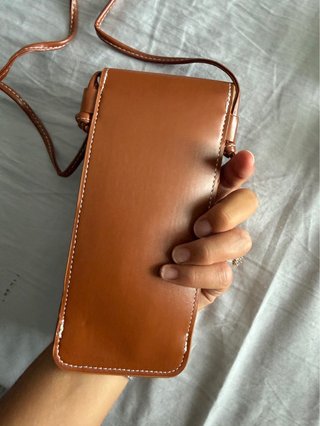 Occhiali da sole oro e verdi celine con tracolla