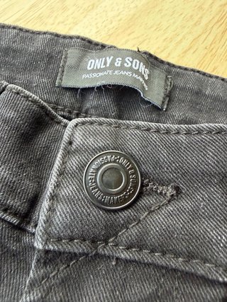 Only & Sons Pantalón Corto Negro Talla M