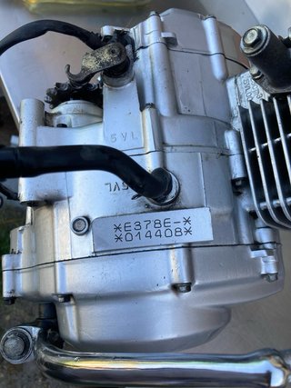 Motor Yamaha YBR 125 (2007)