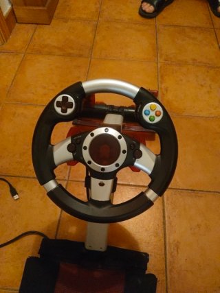 Volante y pedales PS2 Gamestop