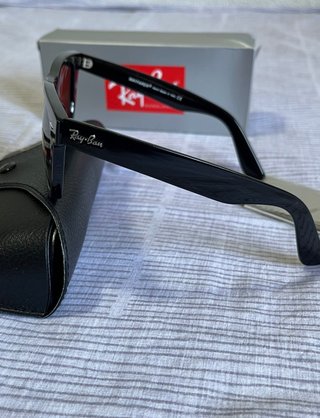 Gafas de Sol Ray-Ban Wayfarer Negras Verdes