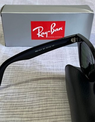 Gafas de Sol Ray-Ban Wayfarer Negras Verdes