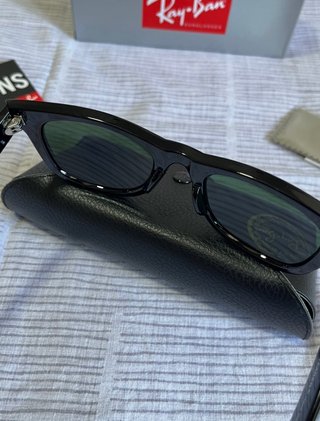 Gafas de Sol Ray-Ban Wayfarer Negras Verdes
