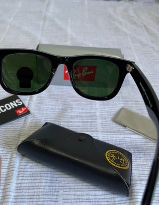 Gafas de Sol Ray-Ban Wayfarer Negras Verdes