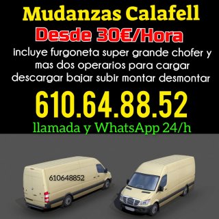 Mudanzas Calafell Cataluña