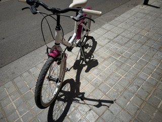 Bicicleta infantil niña