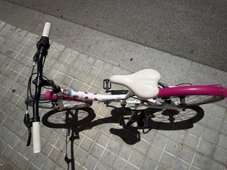 Bicicleta infantil niña