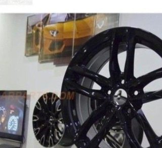 JUEGO DE 4 LLANTAS 17 RS6 GLOSSY BLAC... rmb834473