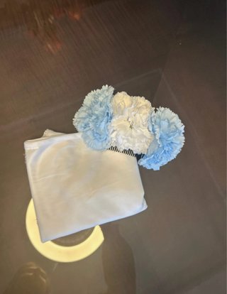 Vestido de flamenca infantil azul