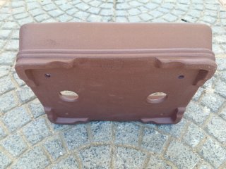 Maceta Rectangular Bonsái Marrón